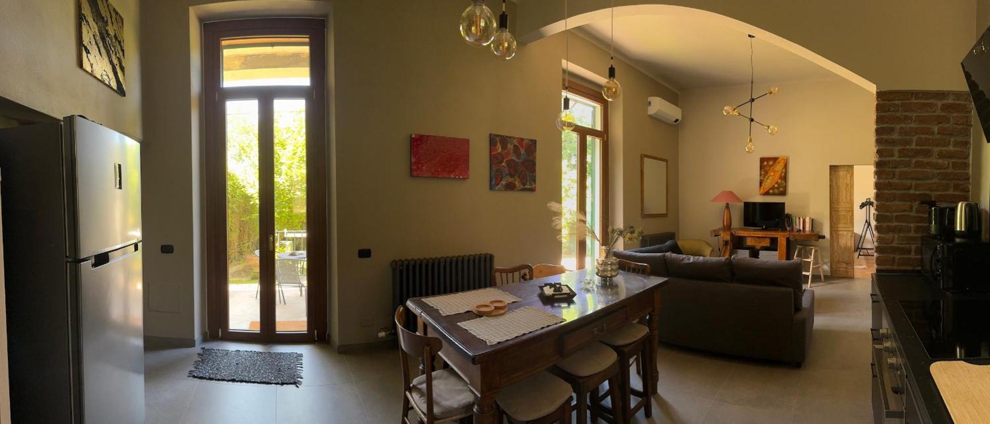 Curt Da Beta - Casa Vacanze Con Giardino In Corte Del XVIII Secolo Malnate Екстериор снимка